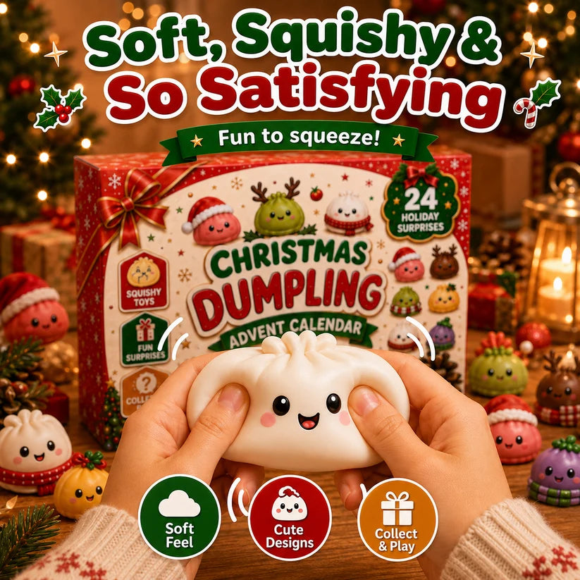 Christmas Dumpling Squishy Advent Calendar