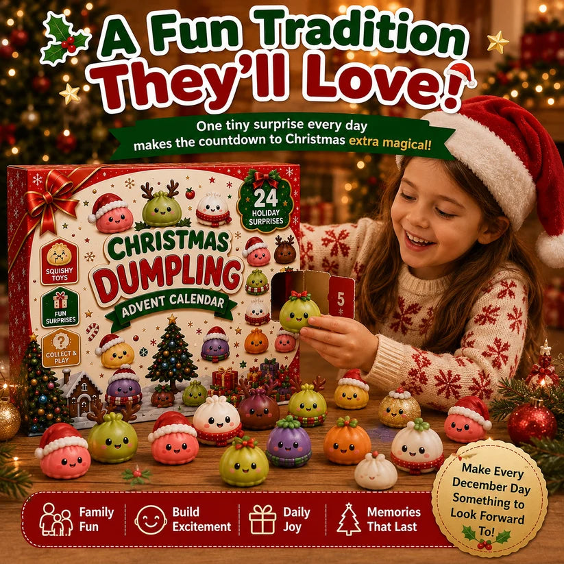 Christmas Dumpling Squishy Advent Calendar
