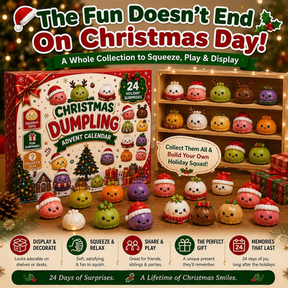 Christmas Dumpling Squishy Advent Calendar