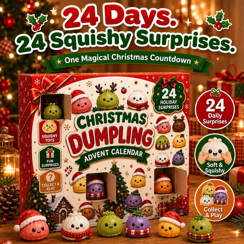 Christmas Dumpling Squishy Advent Calendar