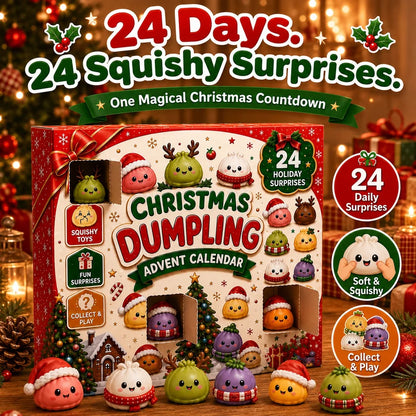 Christmas Dumpling Squishy Advent Calendar